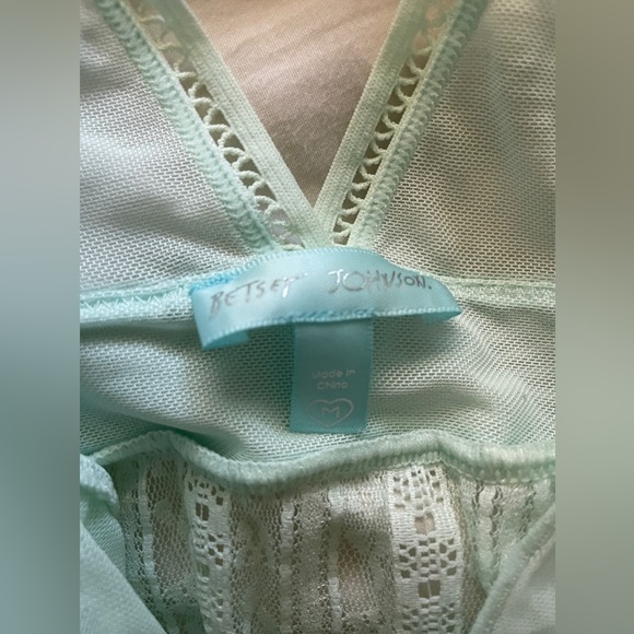Betsy Johnson RARE Vintage Y2K Babydoll Nightgown M - Picture 5 of 5